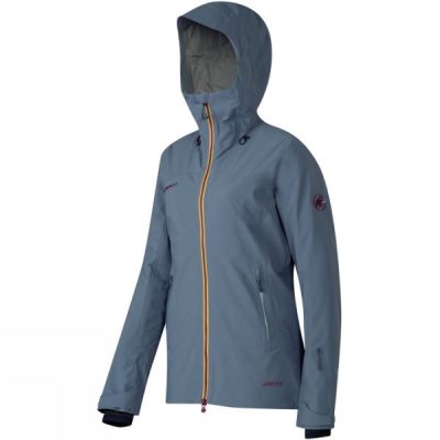 Chaquetas Mammut Pischa HS Hooded Mujer - Azules - Chile UHB256713